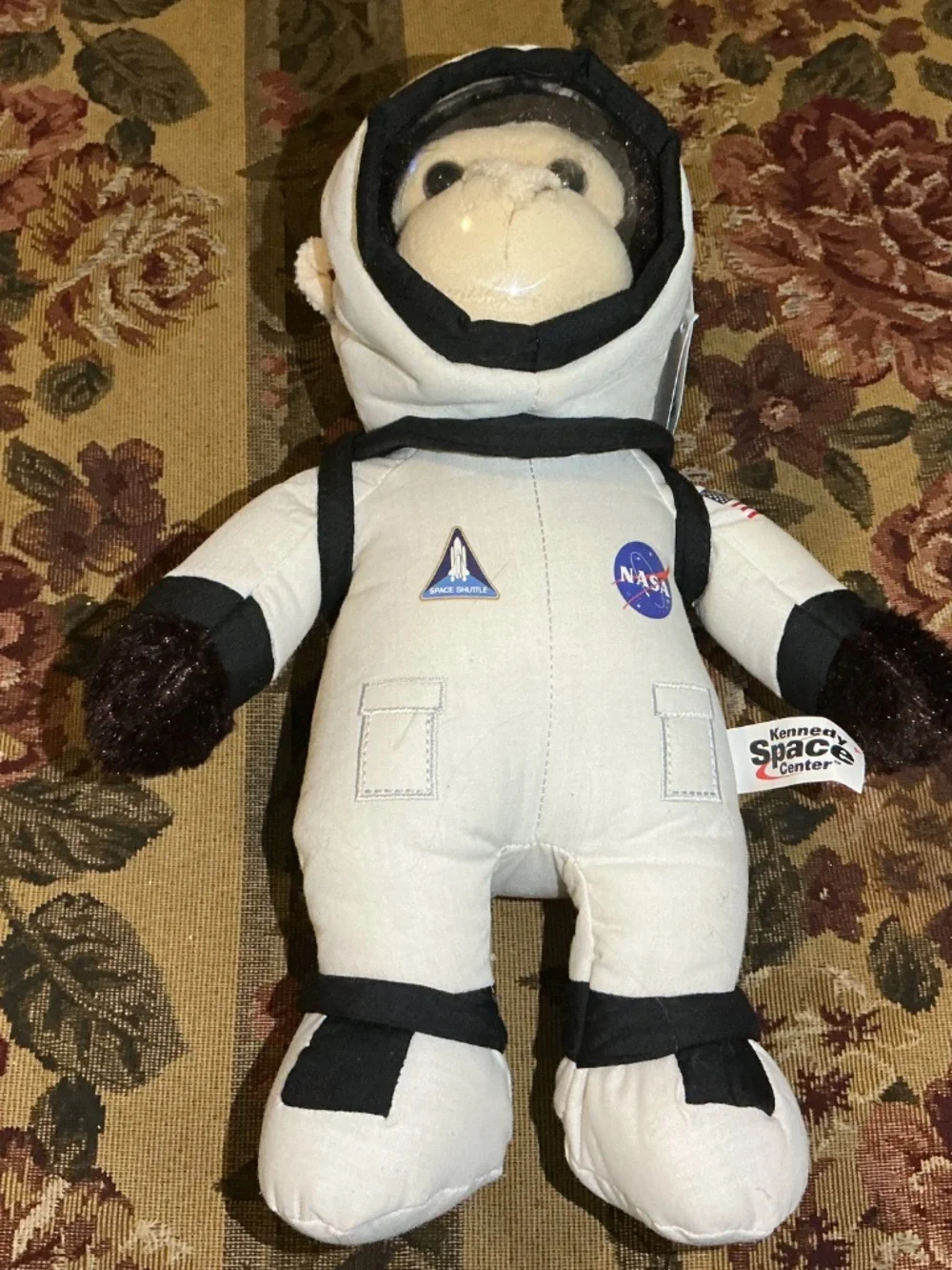 Monkey Astronaut Kennedy Space Center NASA Plush Aurora Soft Toy | 12